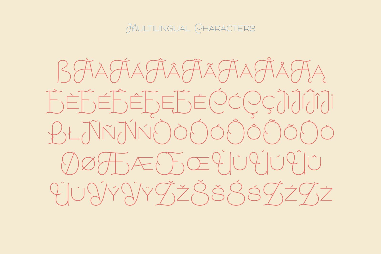 Mirriam — Modern Thin Typeface — image 6