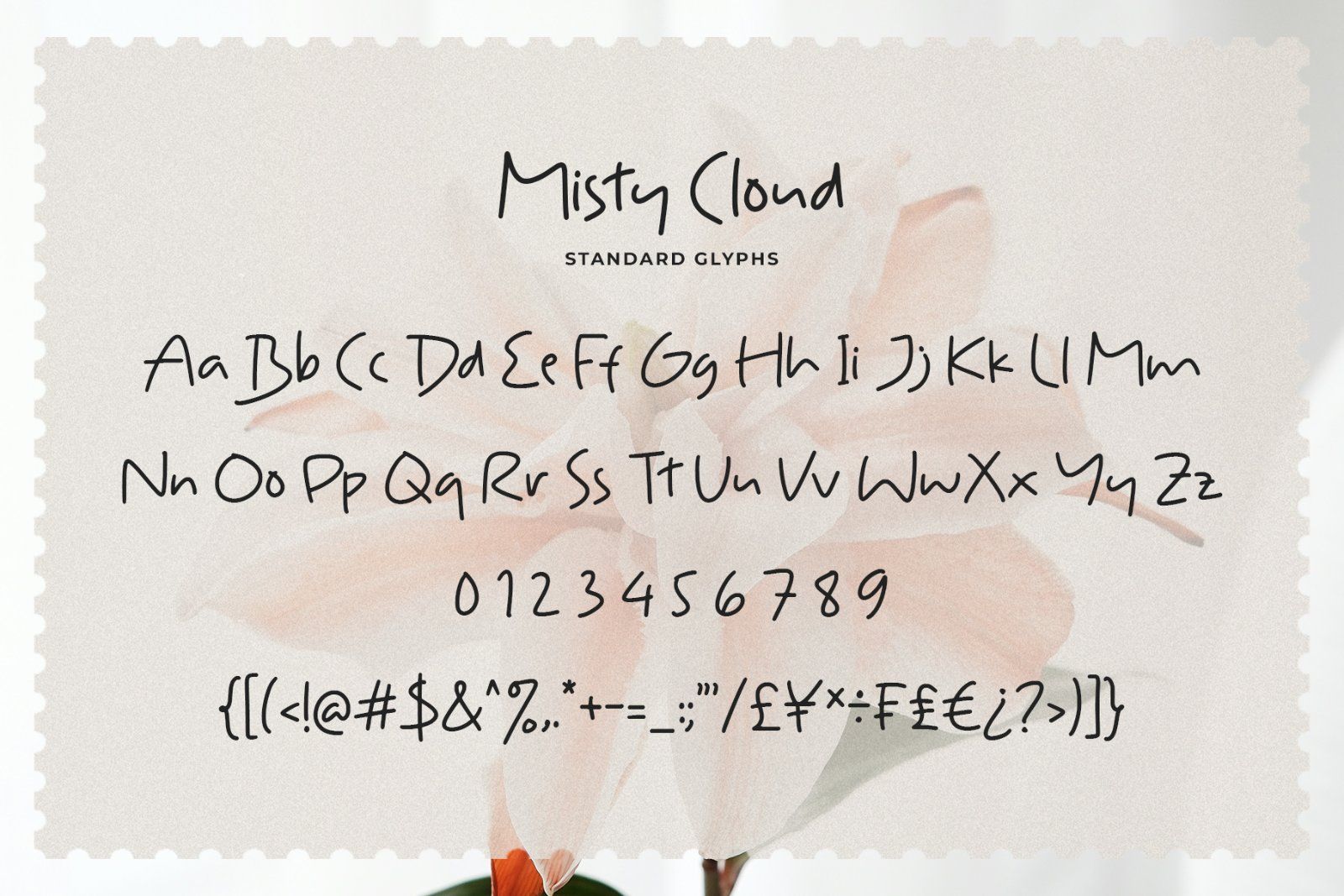Misty Cloud Casual Handwritten Font — image 9