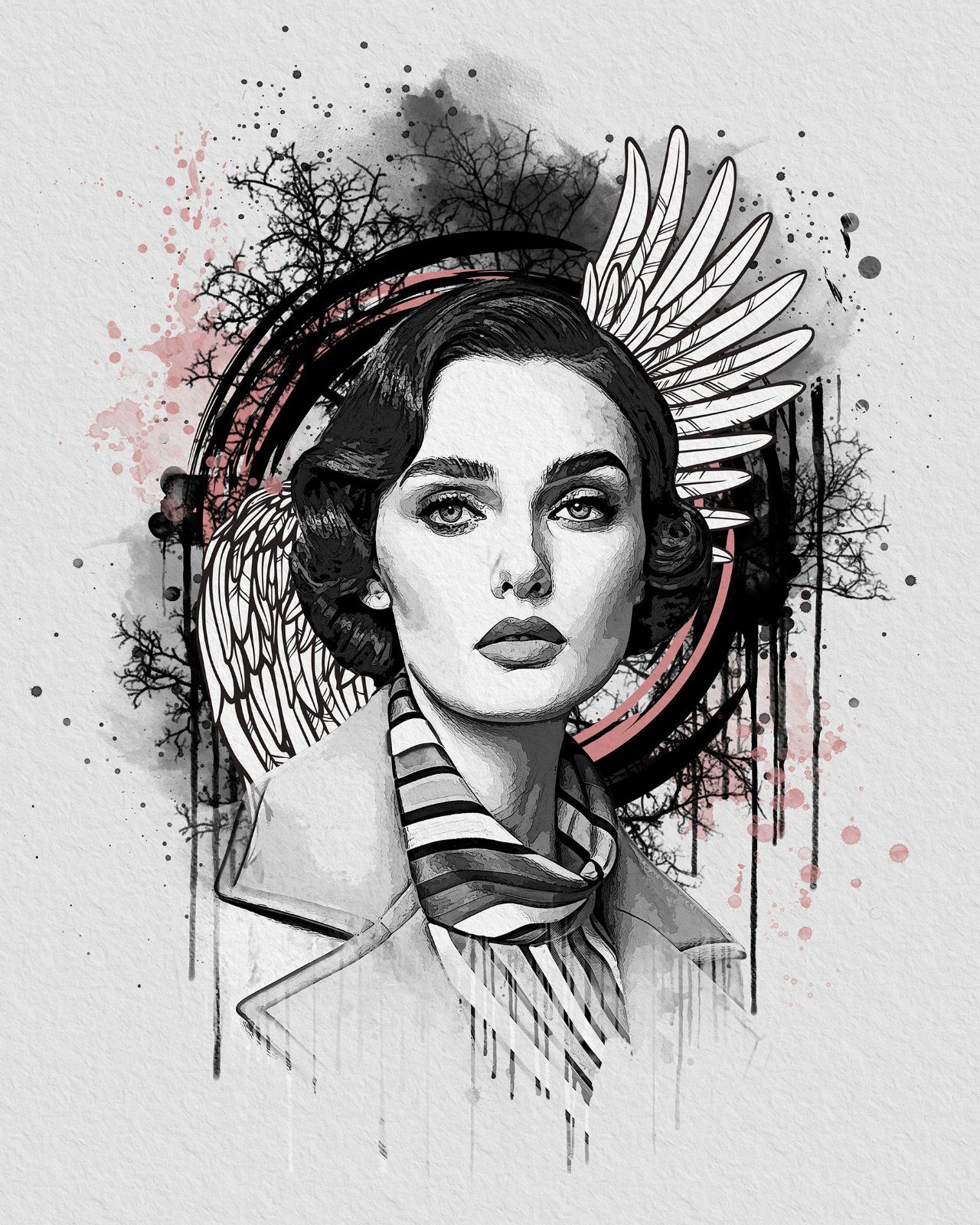 Canvas Wall Art Photo Template