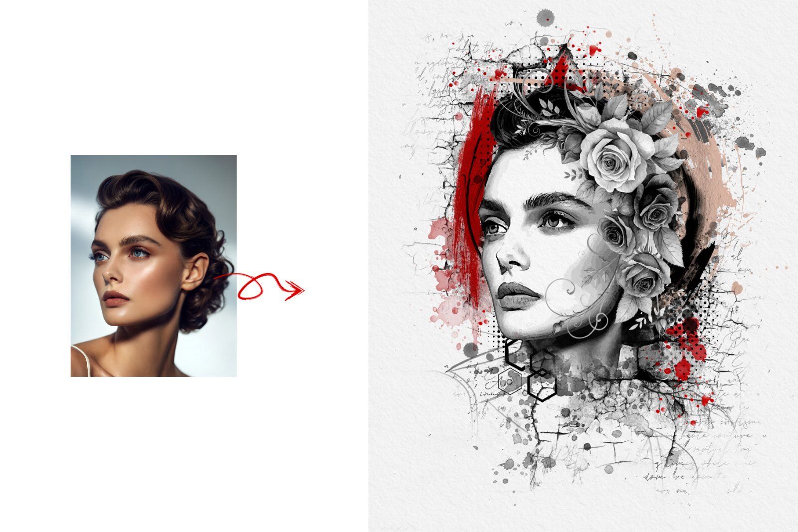 Canvas Wall Art Photo Template