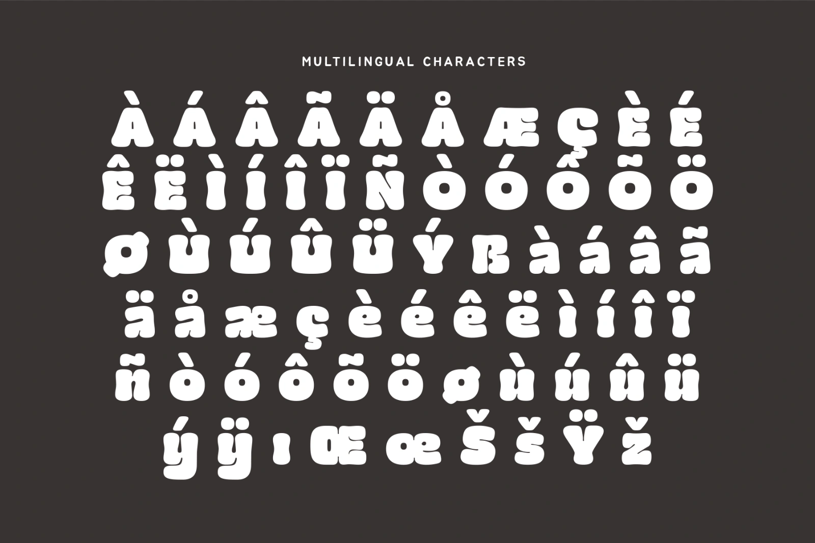 Mocha Mochi - Fat Fancy Display Font — image 5
