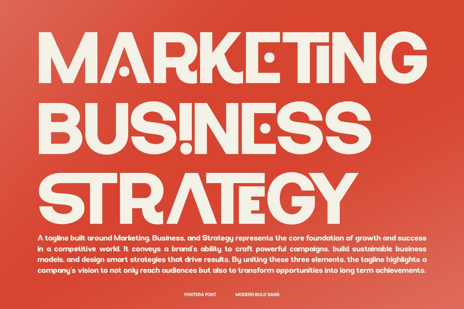 Fontera - Bold Sans Serif Font — image 3