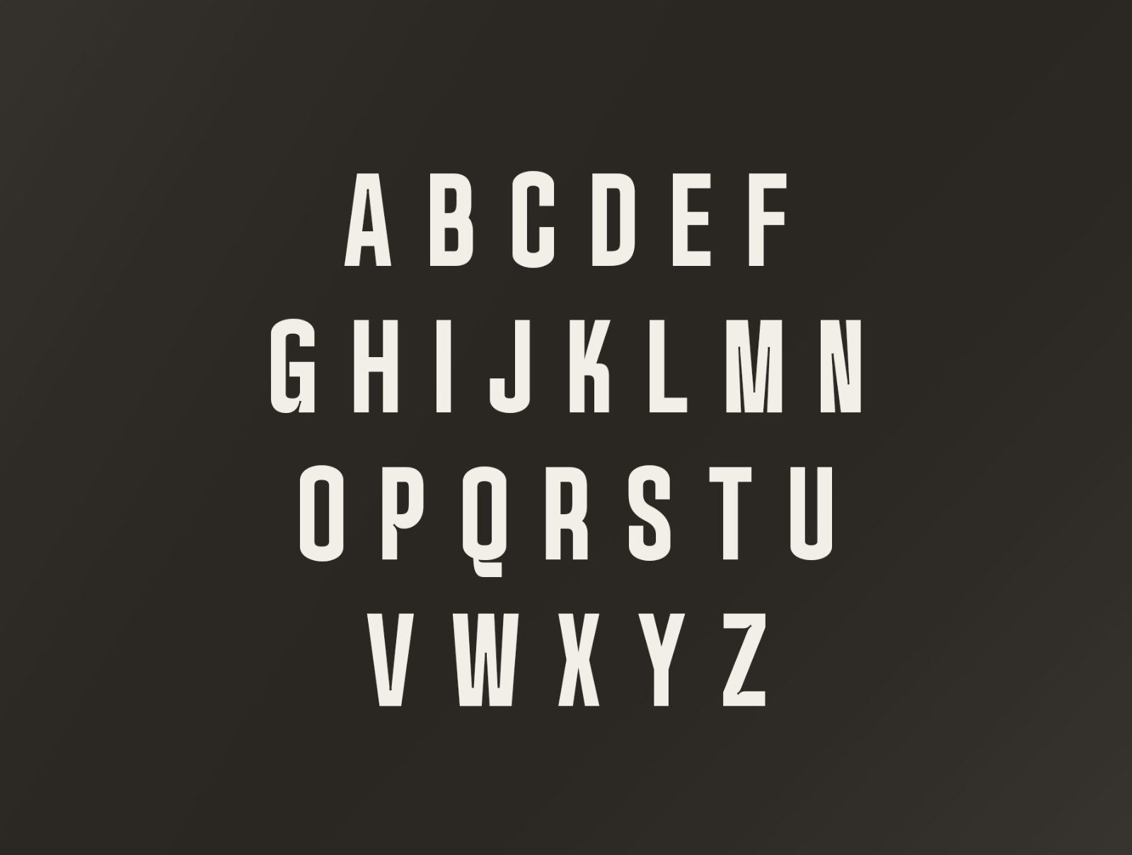 Forge Sans | Modern Bold Condensed Display