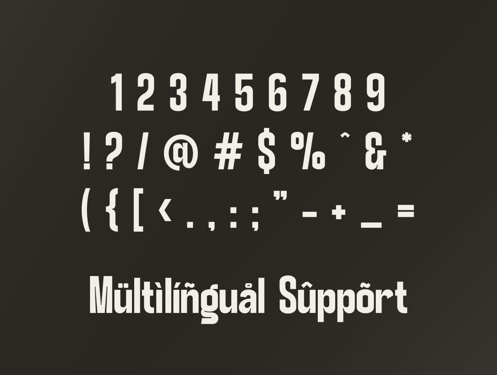 Forge Sans | Modern Bold Condensed Display