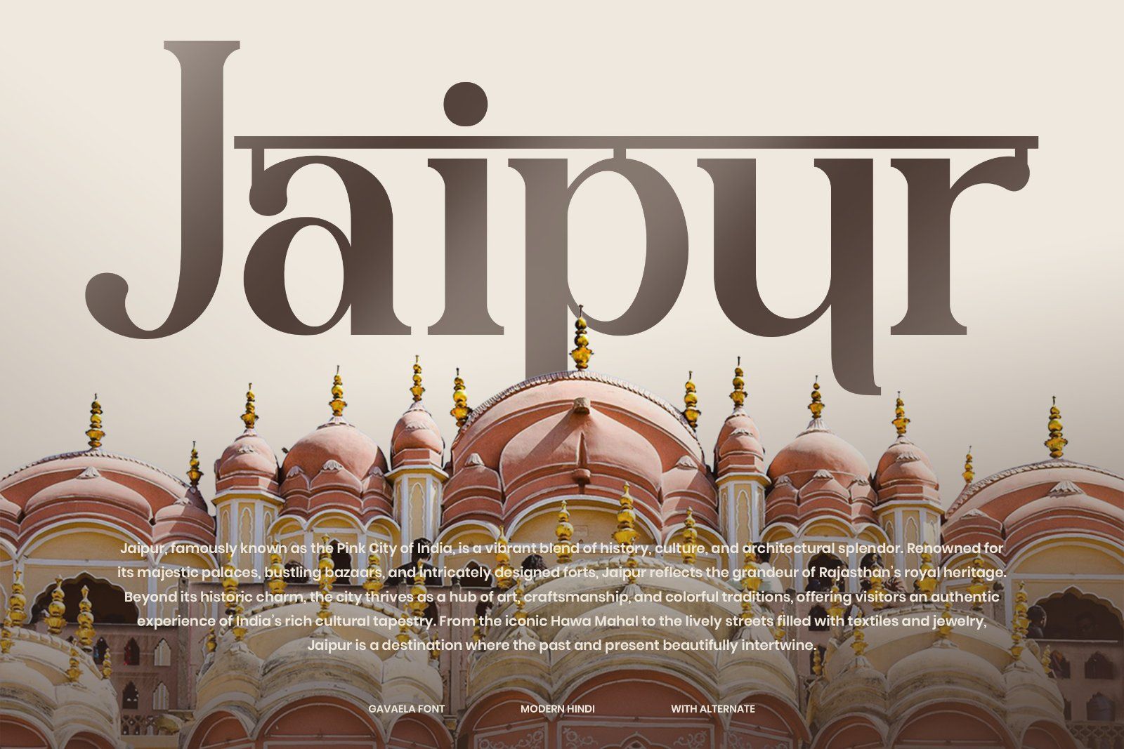Gavaela - Hindi Display Font — image 3
