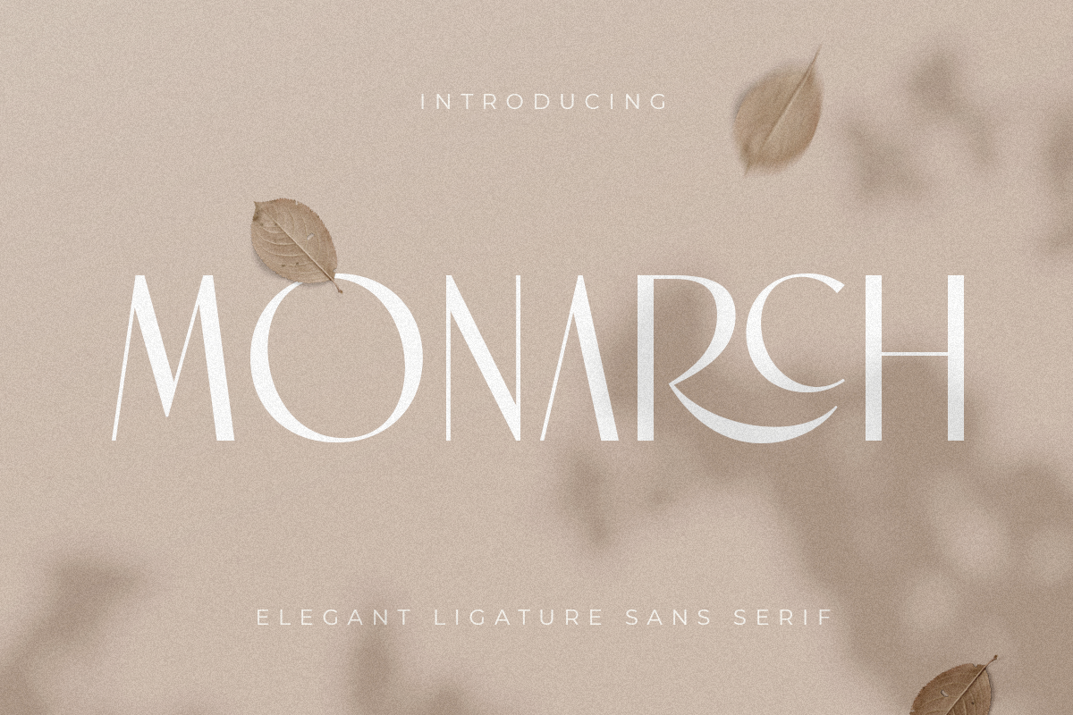 Monarch - Elegant Ligature Serif — image 1