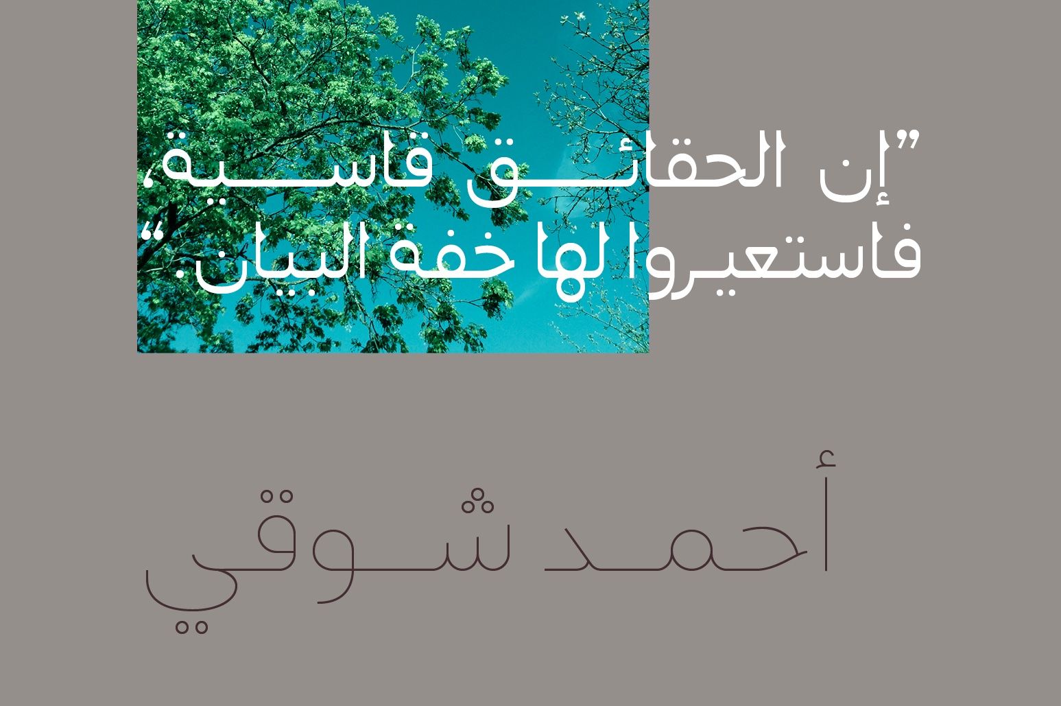 Montalaq - Arabic Typeface