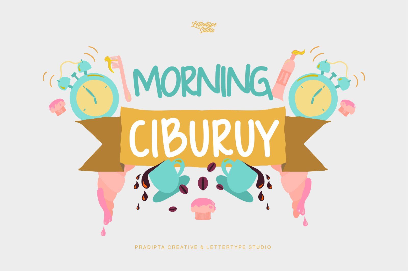 Morning Ciburuy Natural Handwriting — image 2