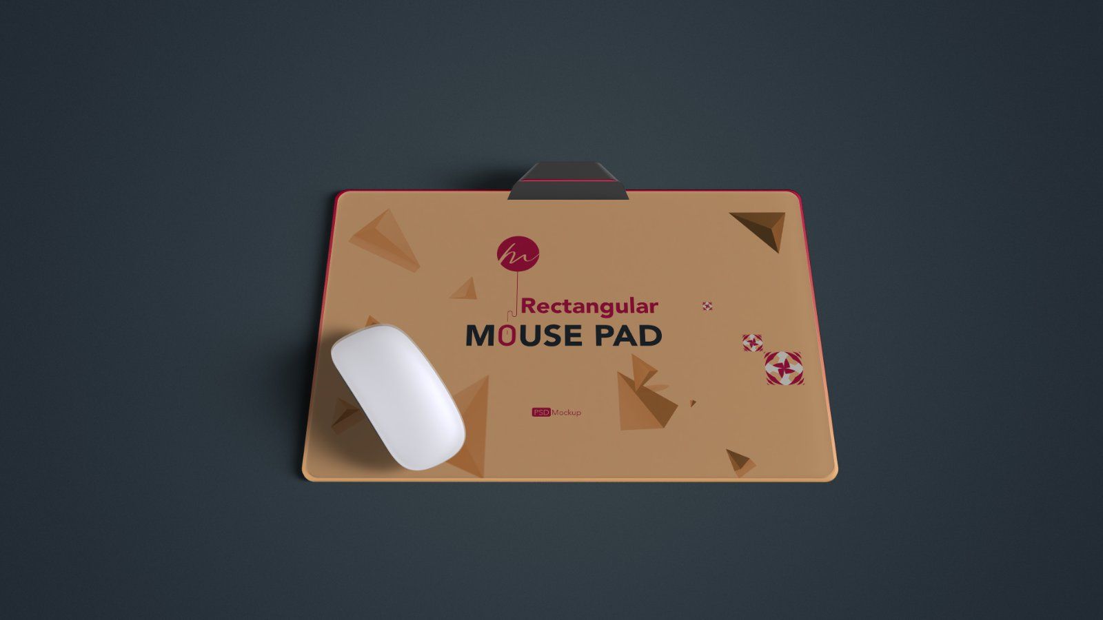 Rectangular Mouse Pad Mockup – 5PSD Bundle — image 3