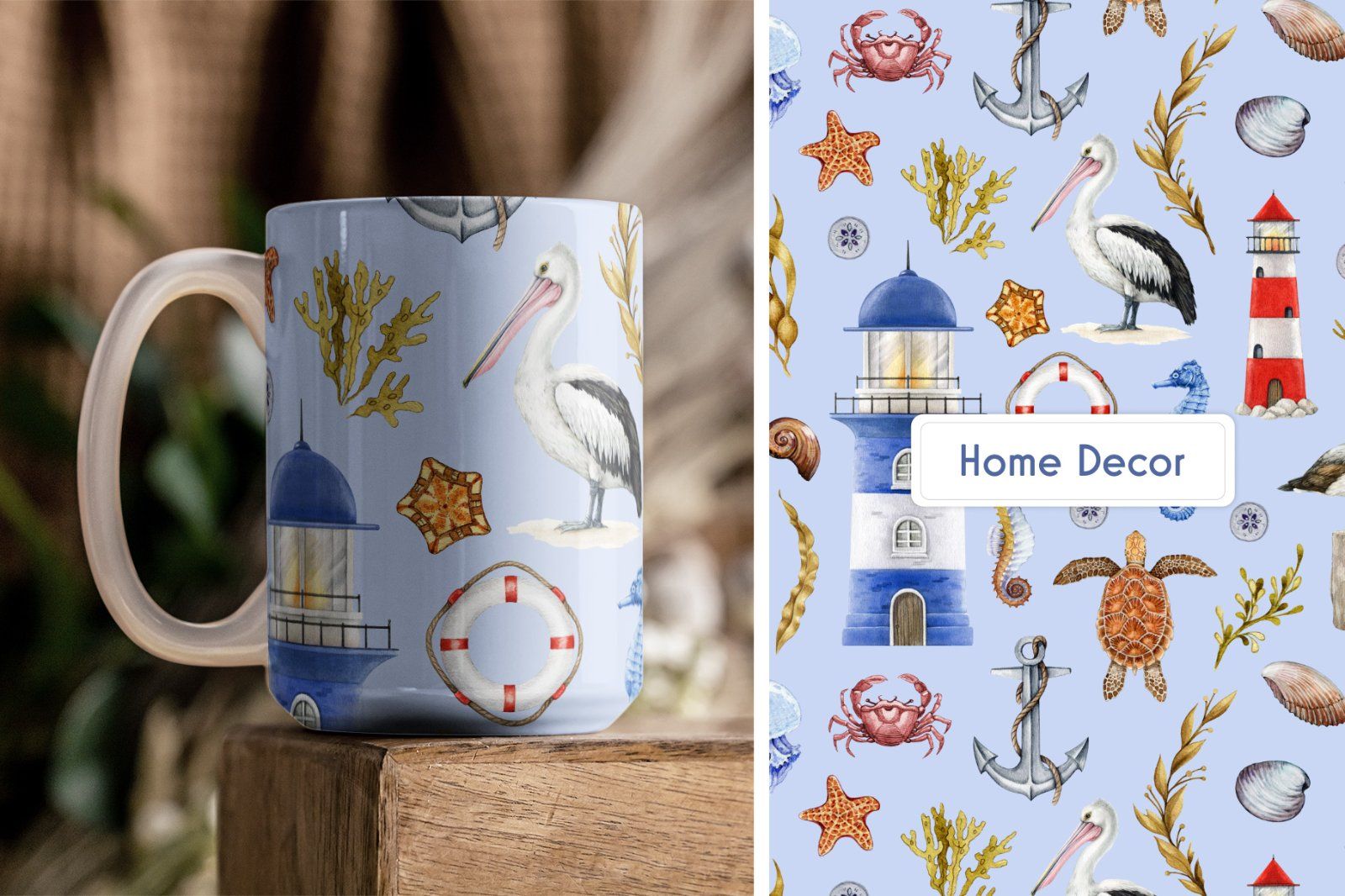 Mediterranean Coastal Summer Pattern — image 13