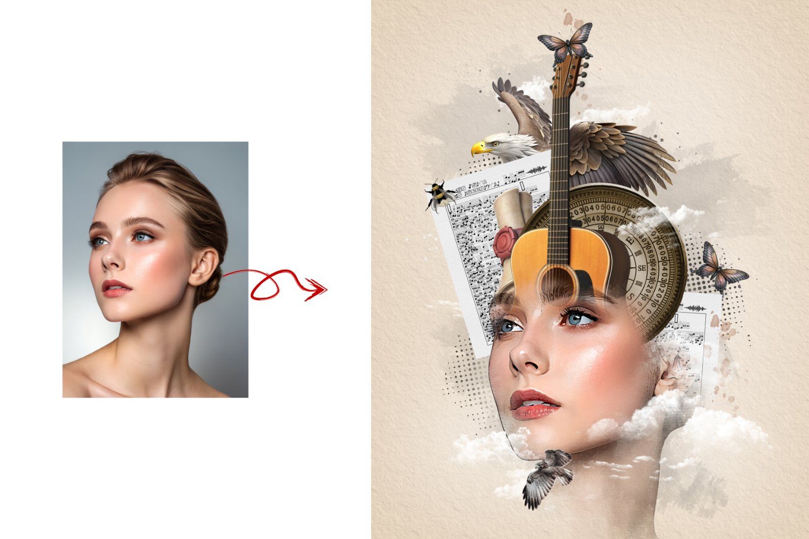 Photo Manipulation Effect Template