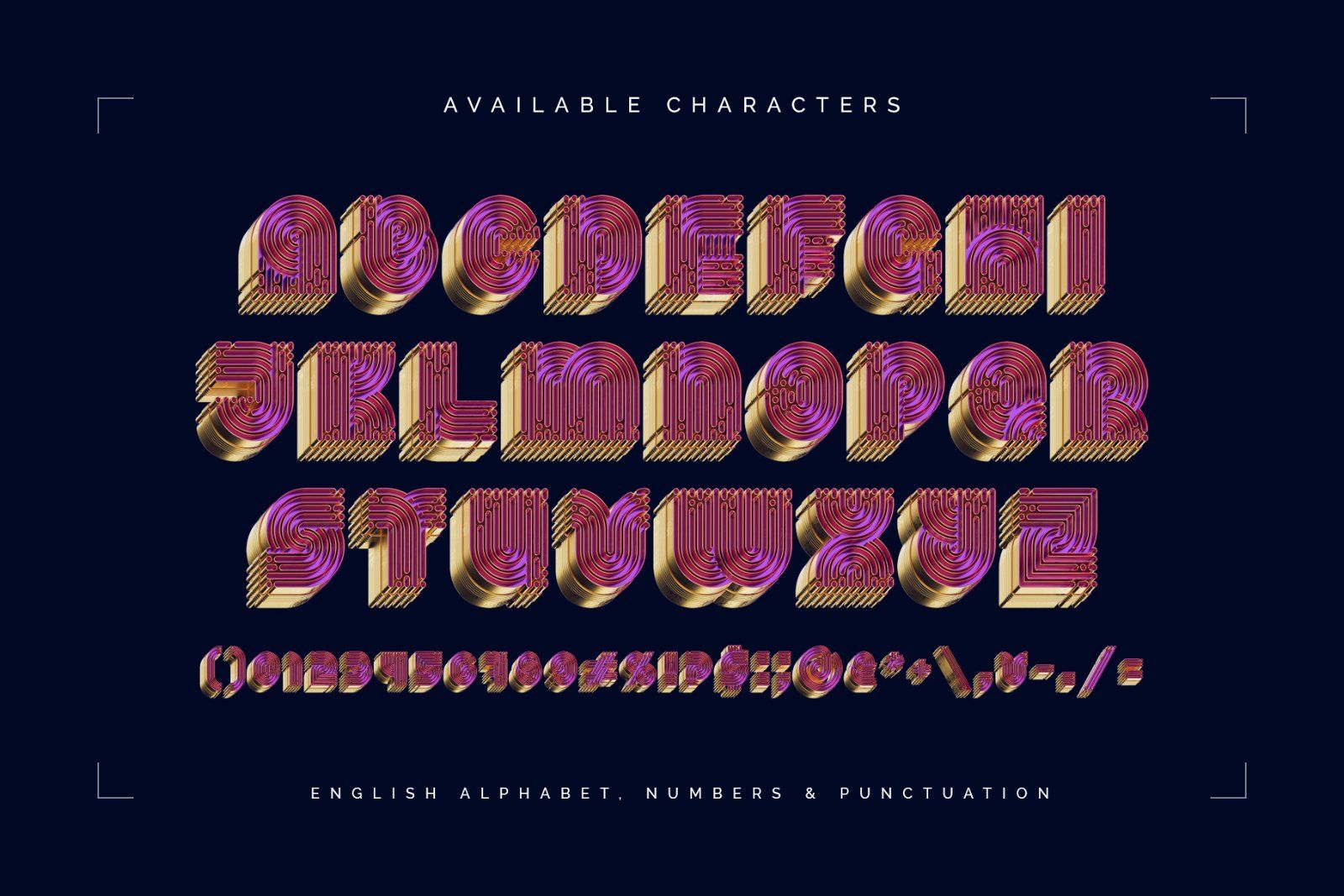 Musical BOX — Color Bitmap Font — image 4