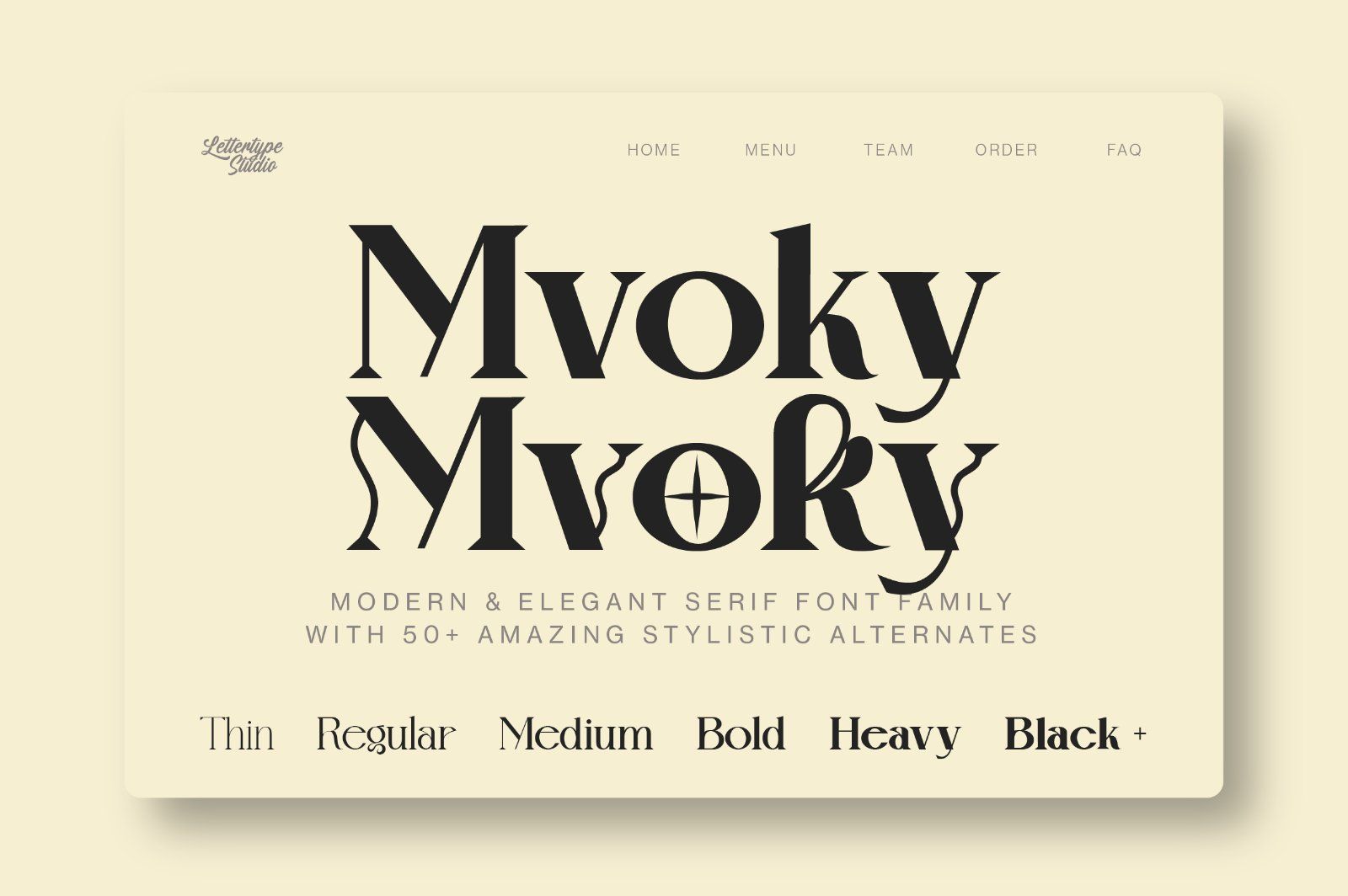 Mvoky Modern Serif Family — image 10
