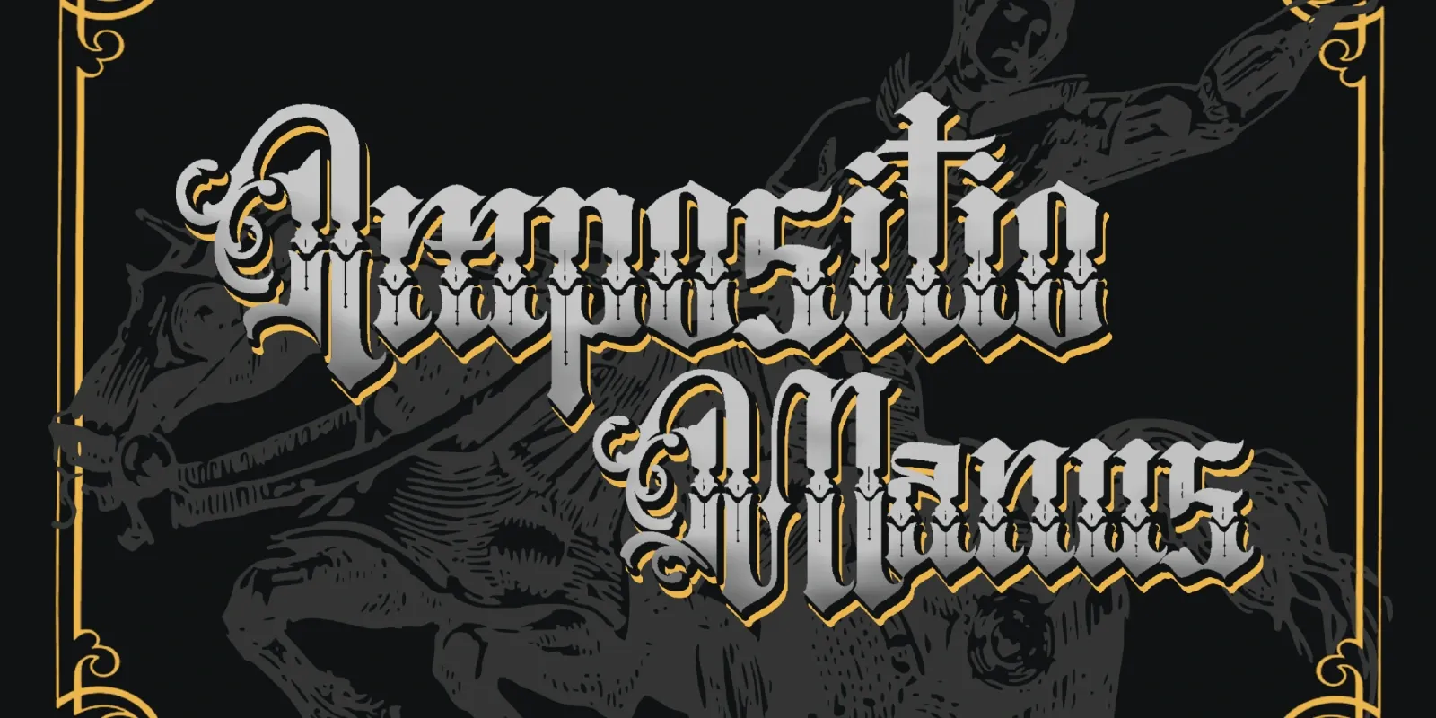 Crayscale - Blackletter Display Font — image 6