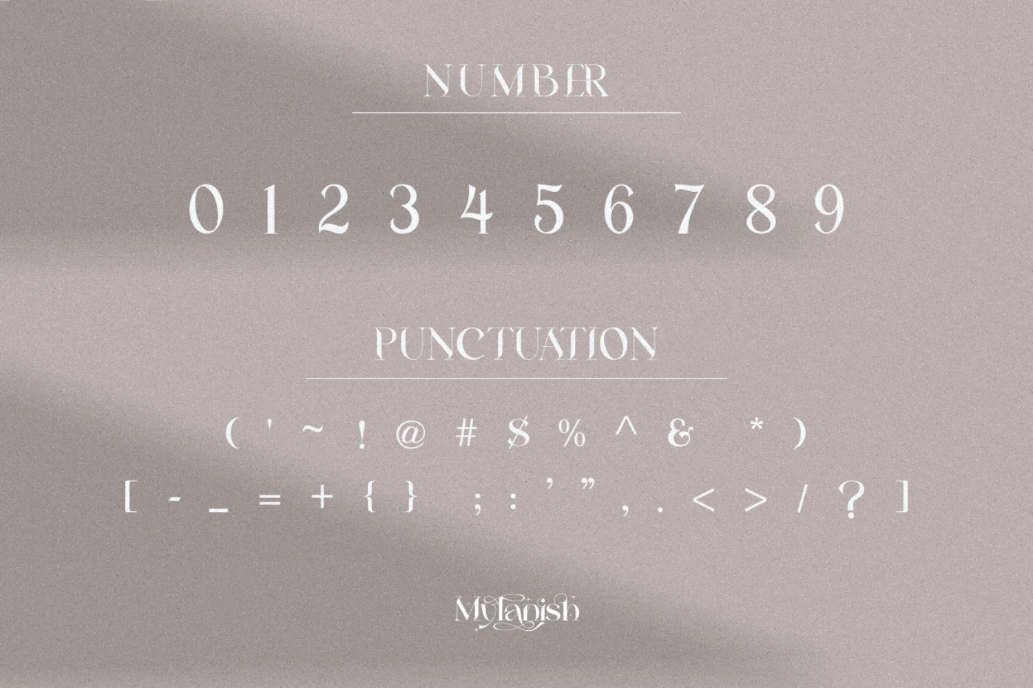 Mylanish _ unique modern typeface — image 11
