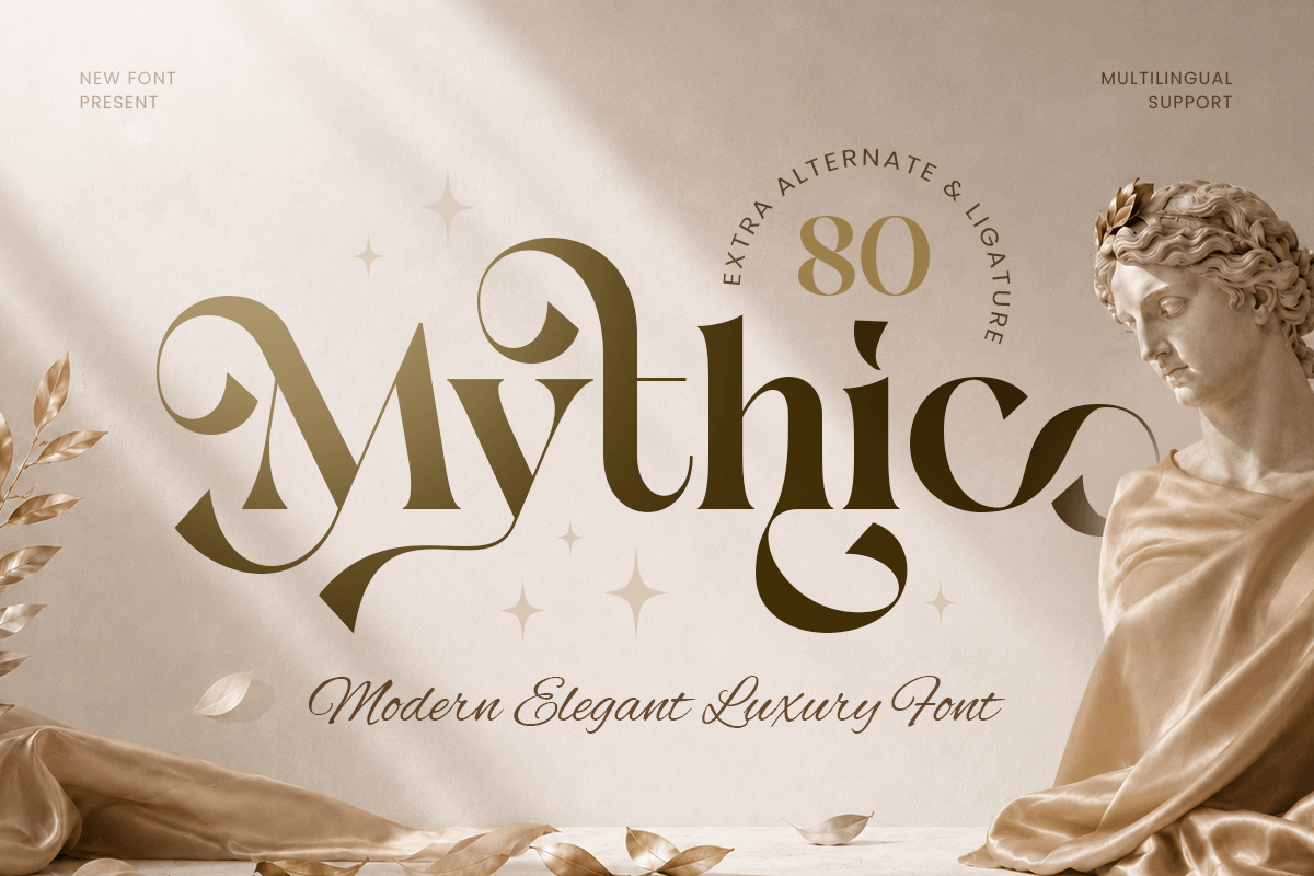 Mythic-Modern Elegant Luxury Font — image 1