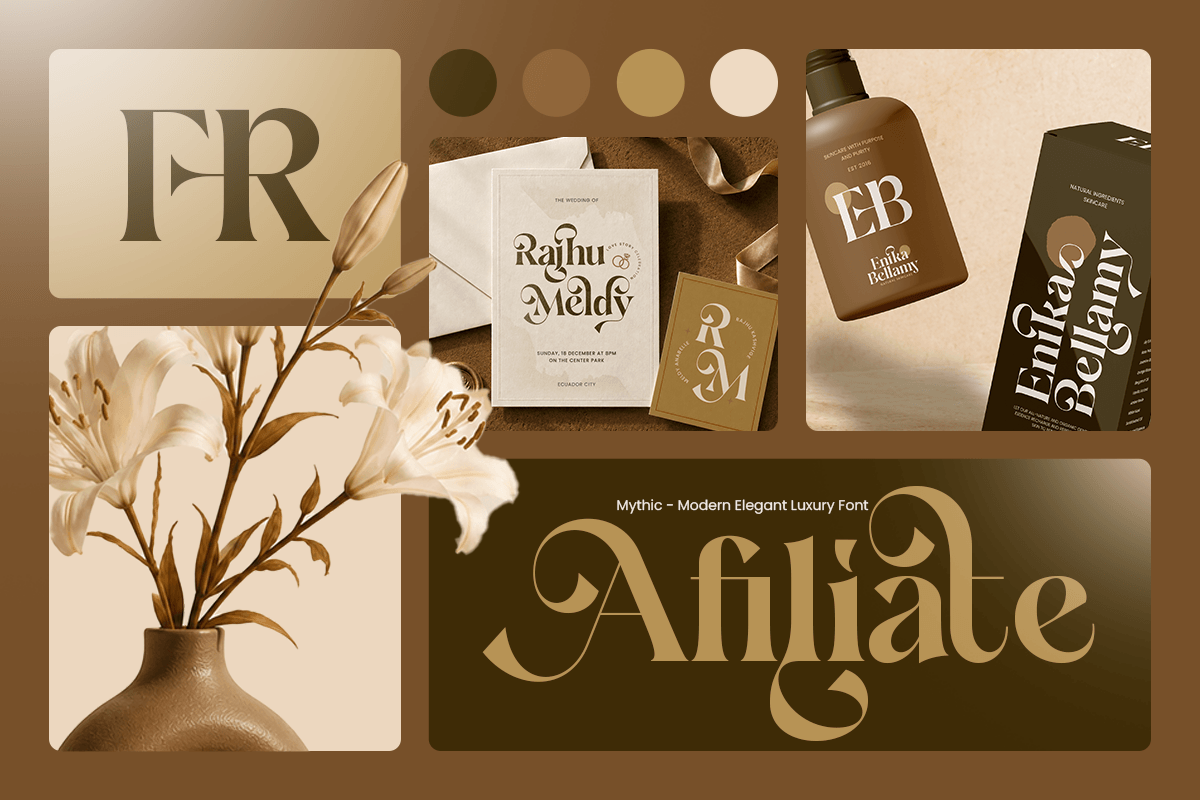 Mythic-Modern Elegant Luxury Font — image 2