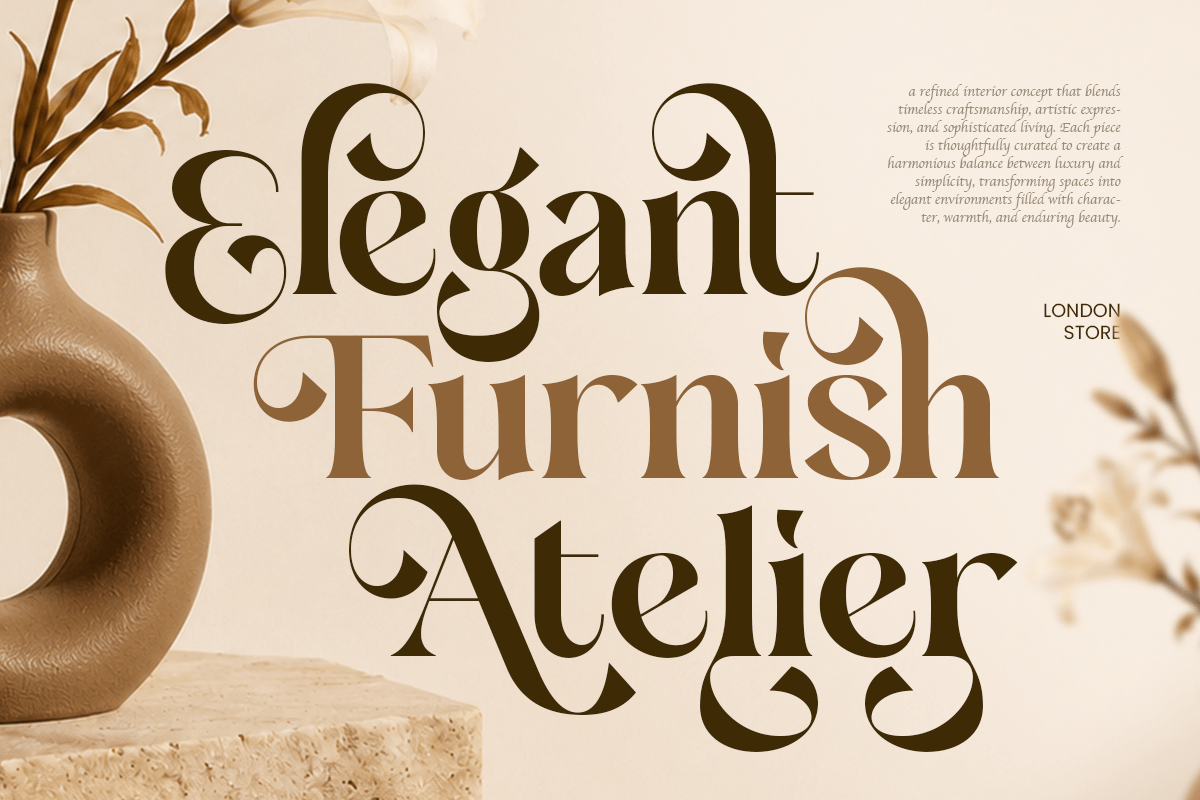 Mythic-Modern Elegant Luxury Font — image 6