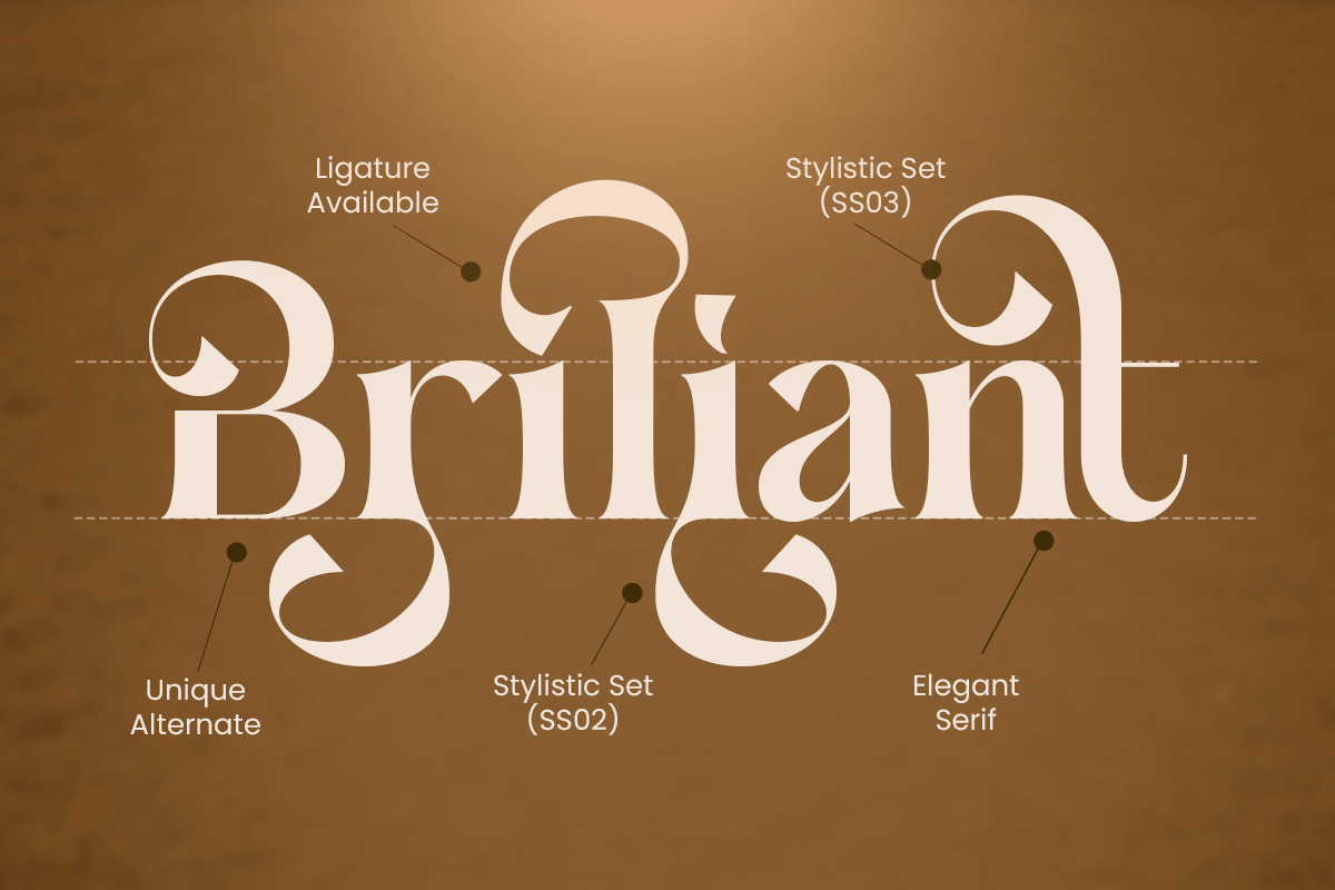 Mythic-Modern Elegant Luxury Font — image 8