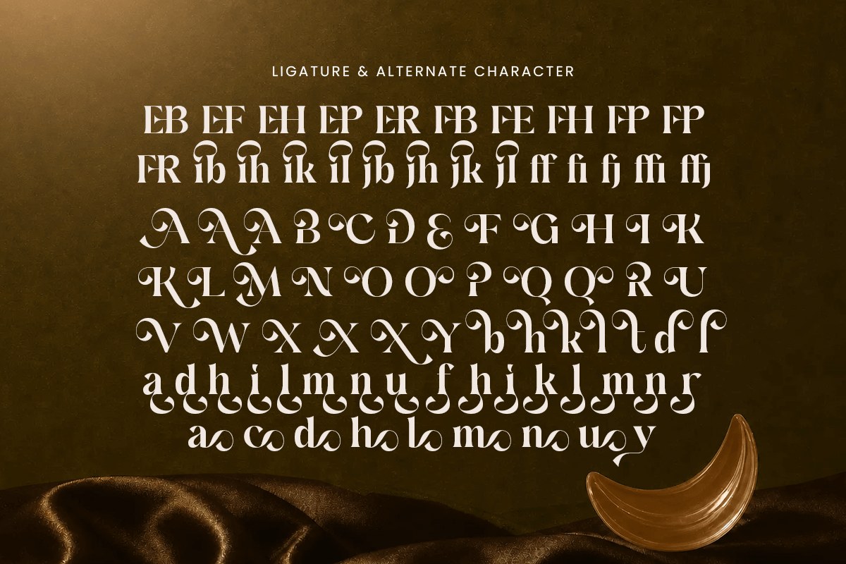 Mythic-Modern Elegant Luxury Font — image 9