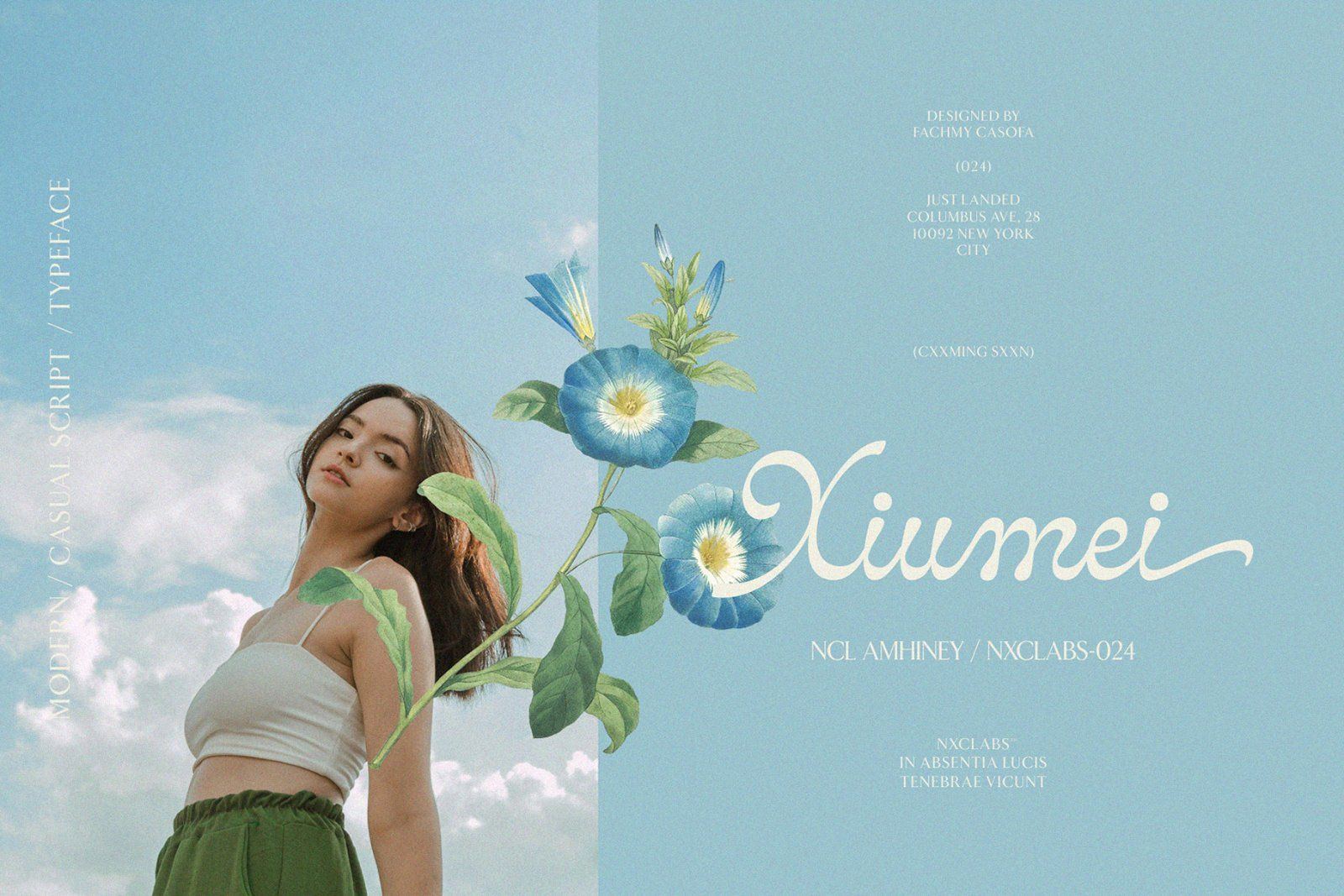 Amhiney — Elegant Script Calligraphy Font