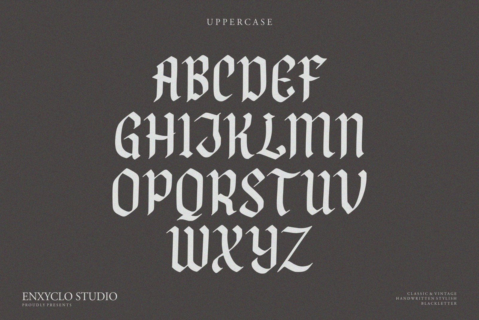 FEGAKINES — Blackletter Font — image 10