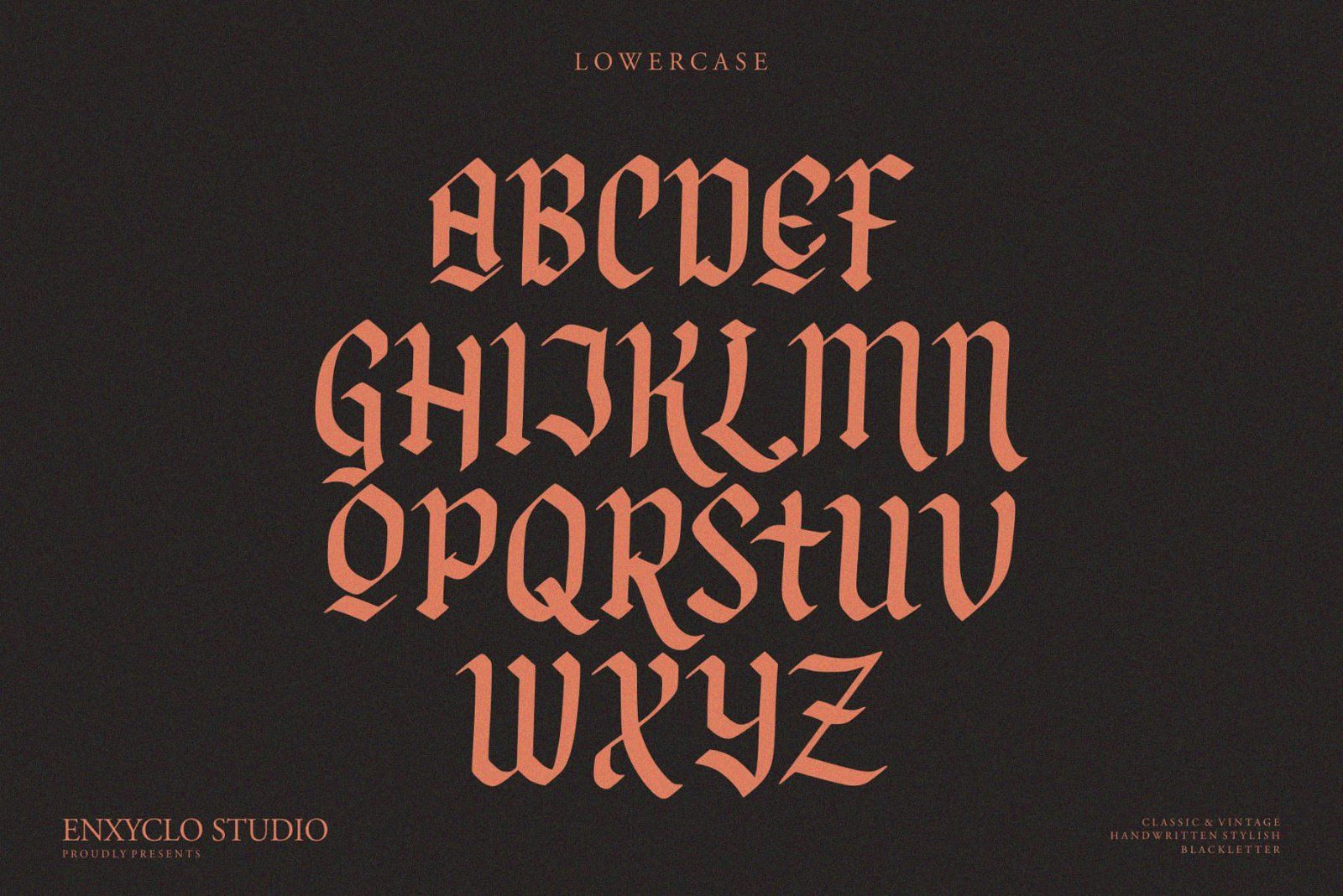 FEGAKINES — Blackletter Font — image 11