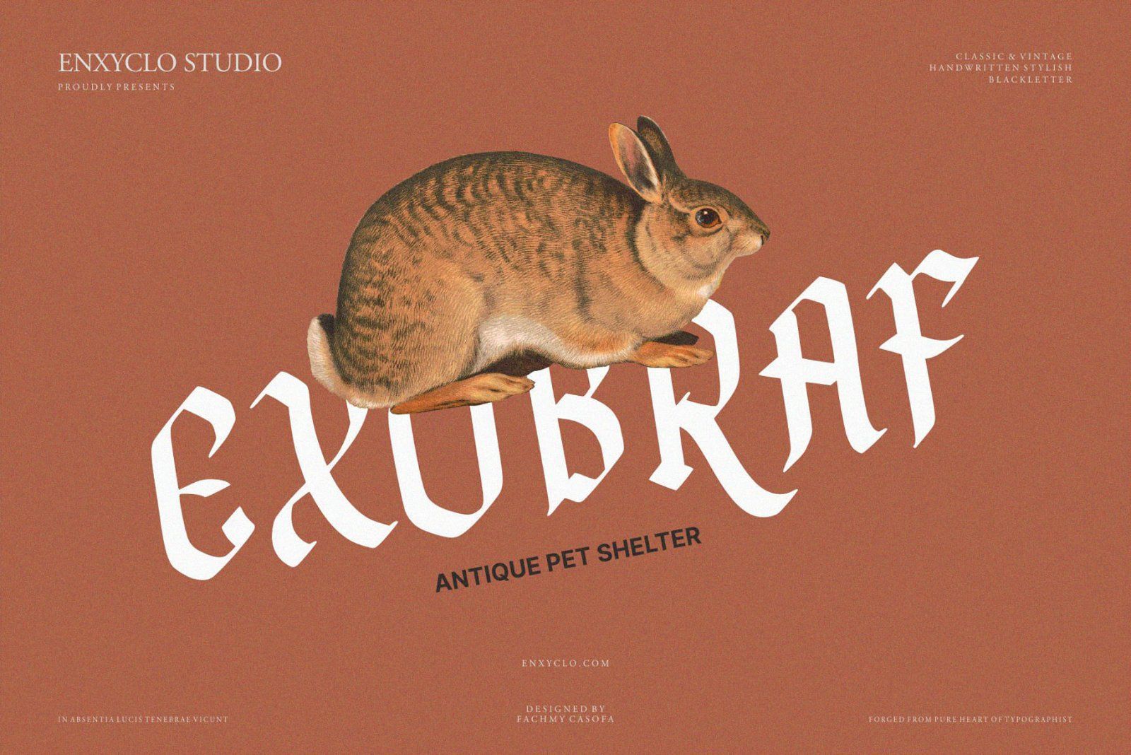 FEGAKINES — Blackletter Font — image 6