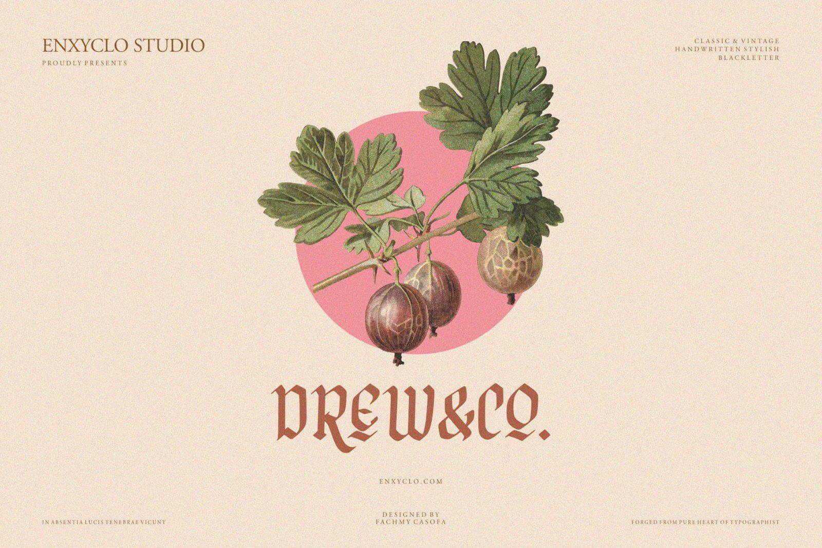 FEGAKINES — Blackletter Font — image 8