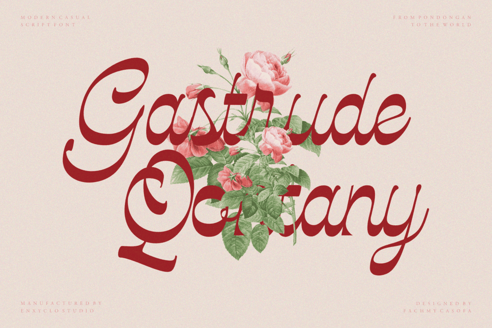 Kisgade — Elegant Script Calligraphy Font