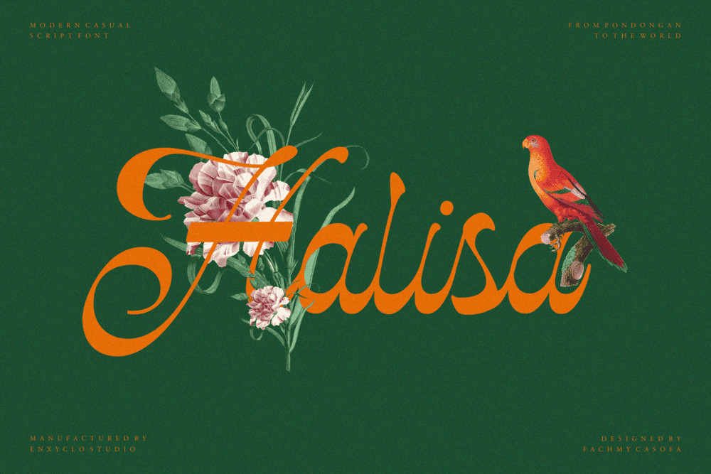 Kisgade — Elegant Script Calligraphy Font