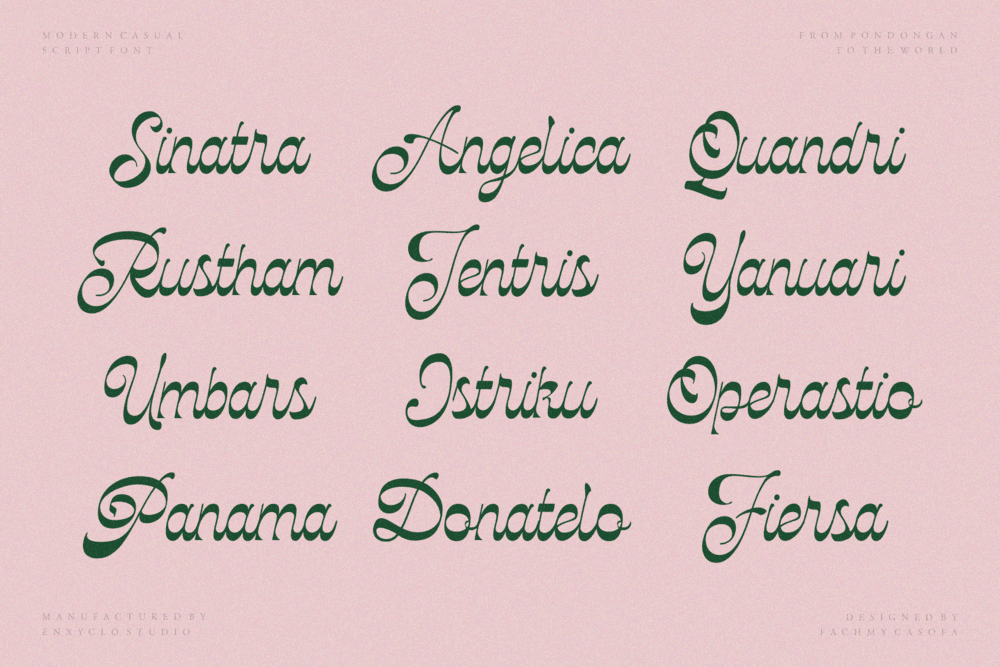 Kisgade — Elegant Script Calligraphy Font