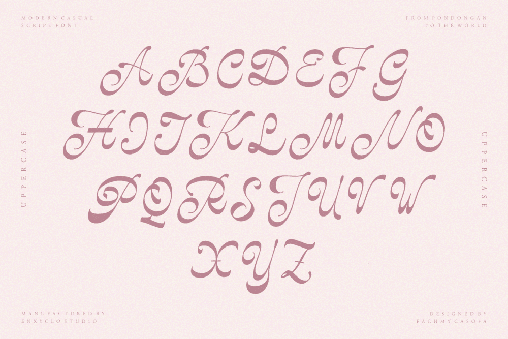 Kisgade — Elegant Script Calligraphy Font