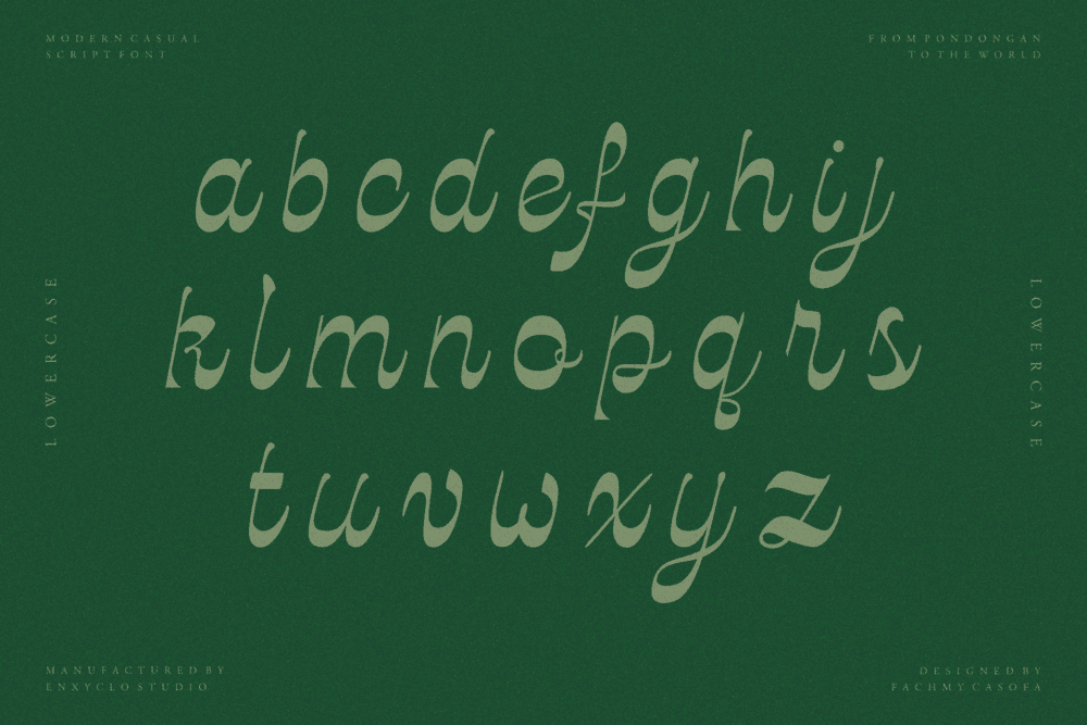 Kisgade — Elegant Script Calligraphy Font