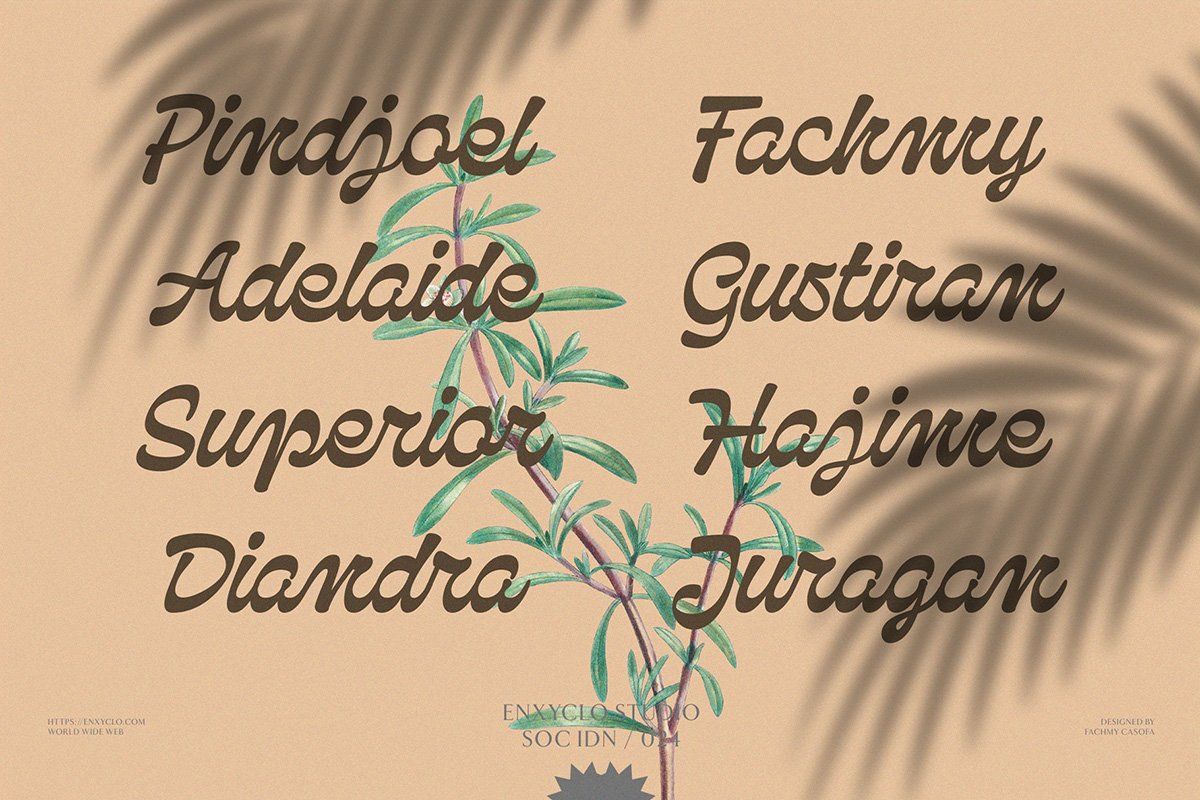 Qanproy Woldriug — Elegant Script Calligraphy Font