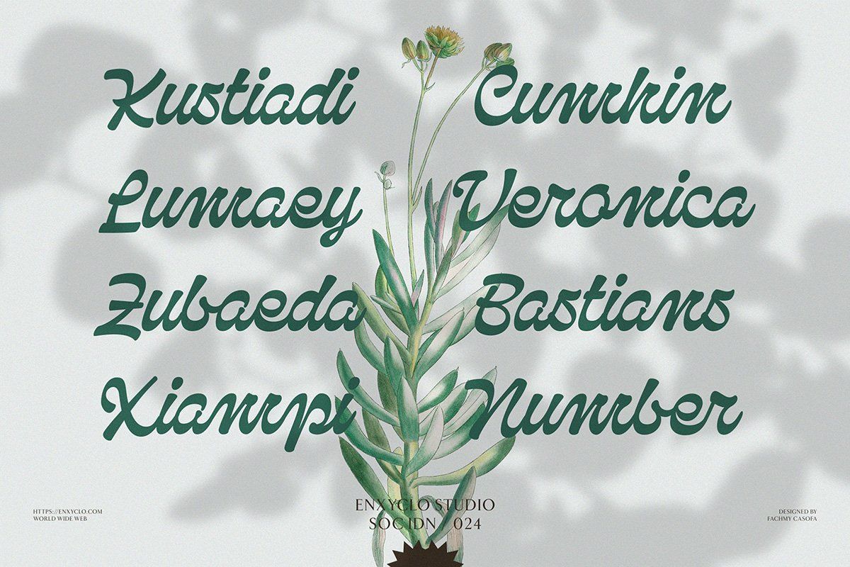 Qanproy Woldriug — Elegant Script Calligraphy Font