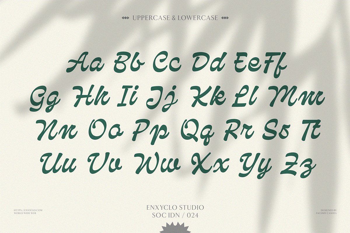 Qanproy Woldriug — Elegant Script Calligraphy Font