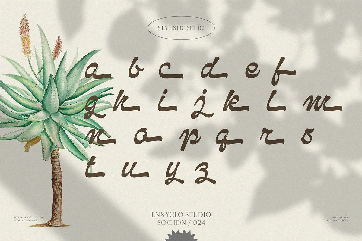 Qanproy Woldriug — Elegant Script Calligraphy Font