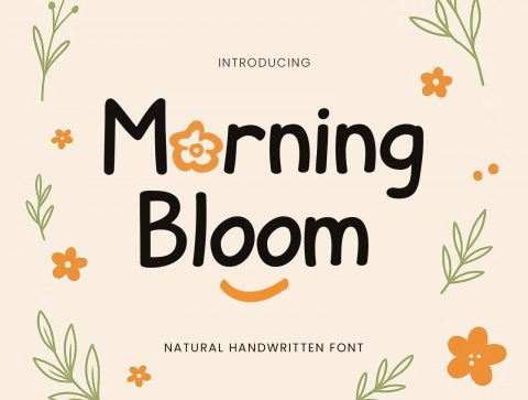Handwritten Font | Morning Bloom