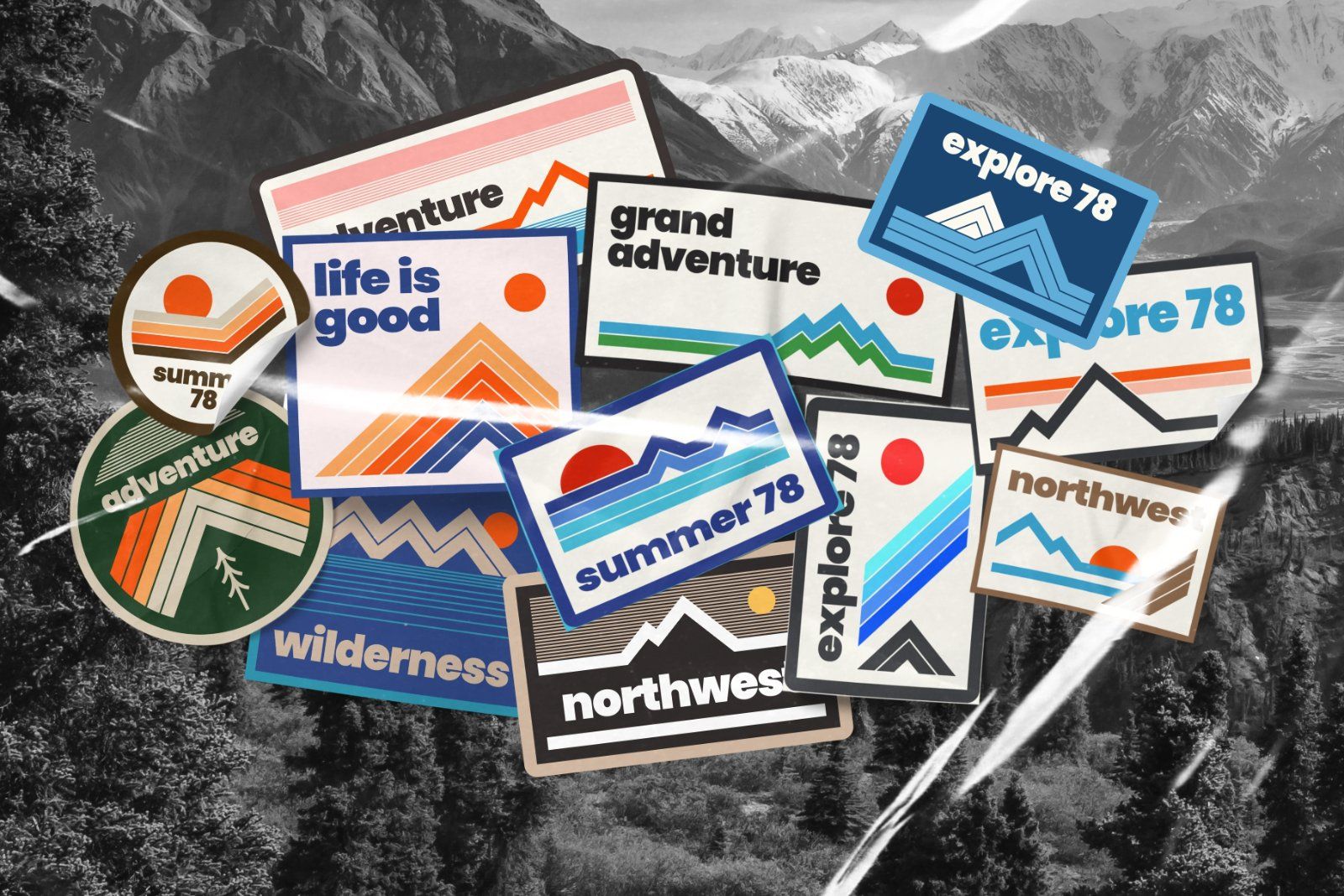 Retro Outdoor Badges — image 2