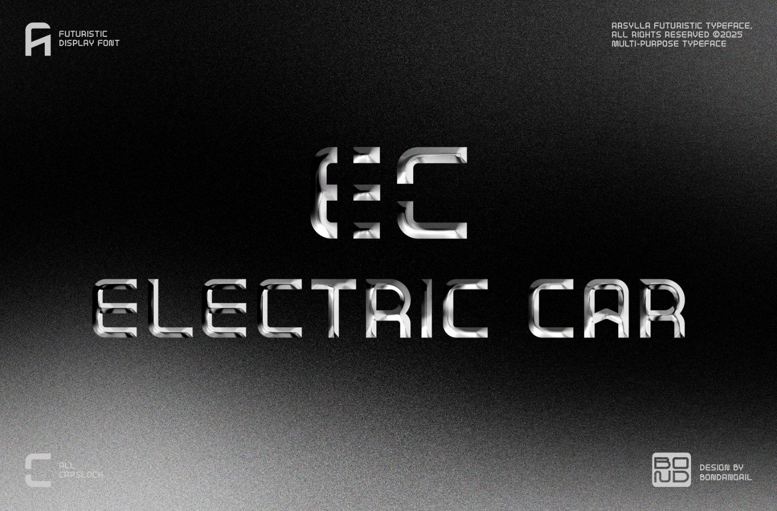 Arsylla | Futuristic Poster Font — image 5