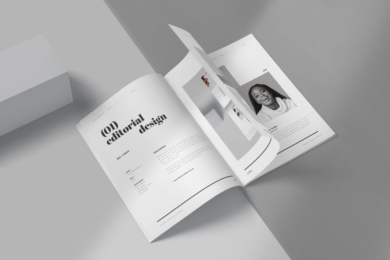 NOVARA – Minimal Editorial Portfolio