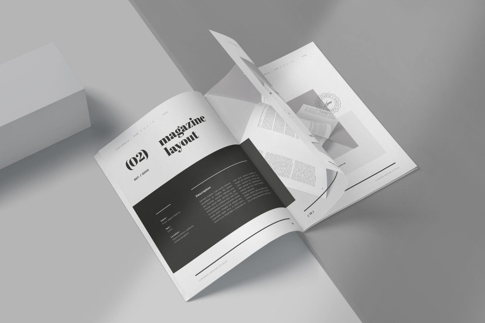 NOVARA – Minimal Editorial Portfolio