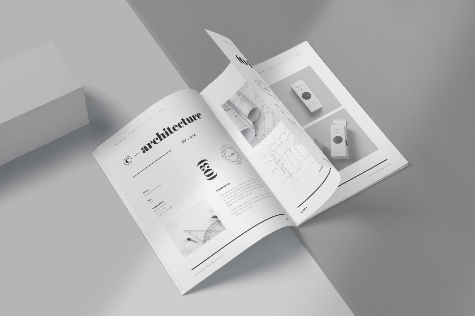 NOVARA – Minimal Editorial Portfolio