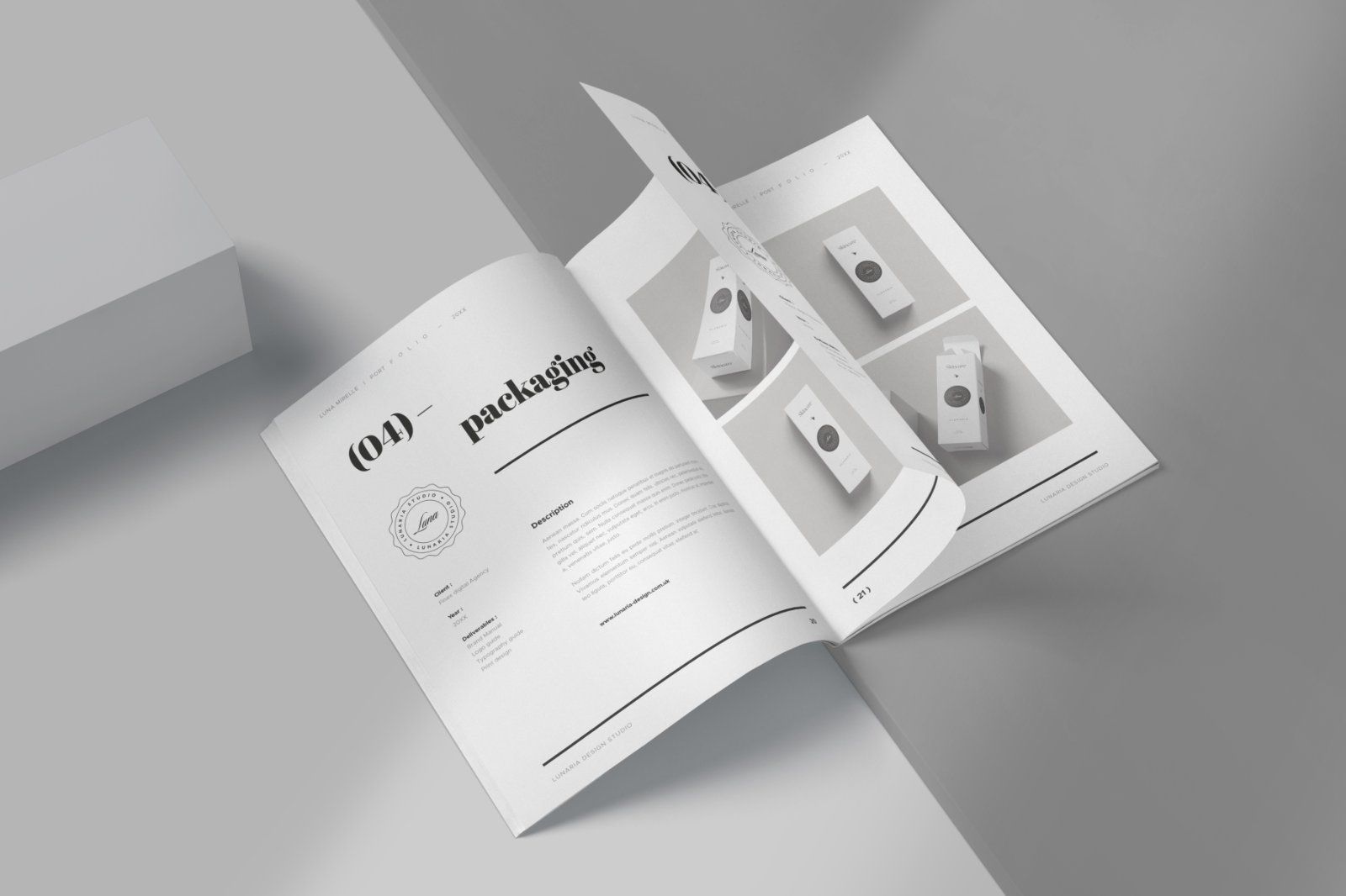 NOVARA – Minimal Editorial Portfolio
