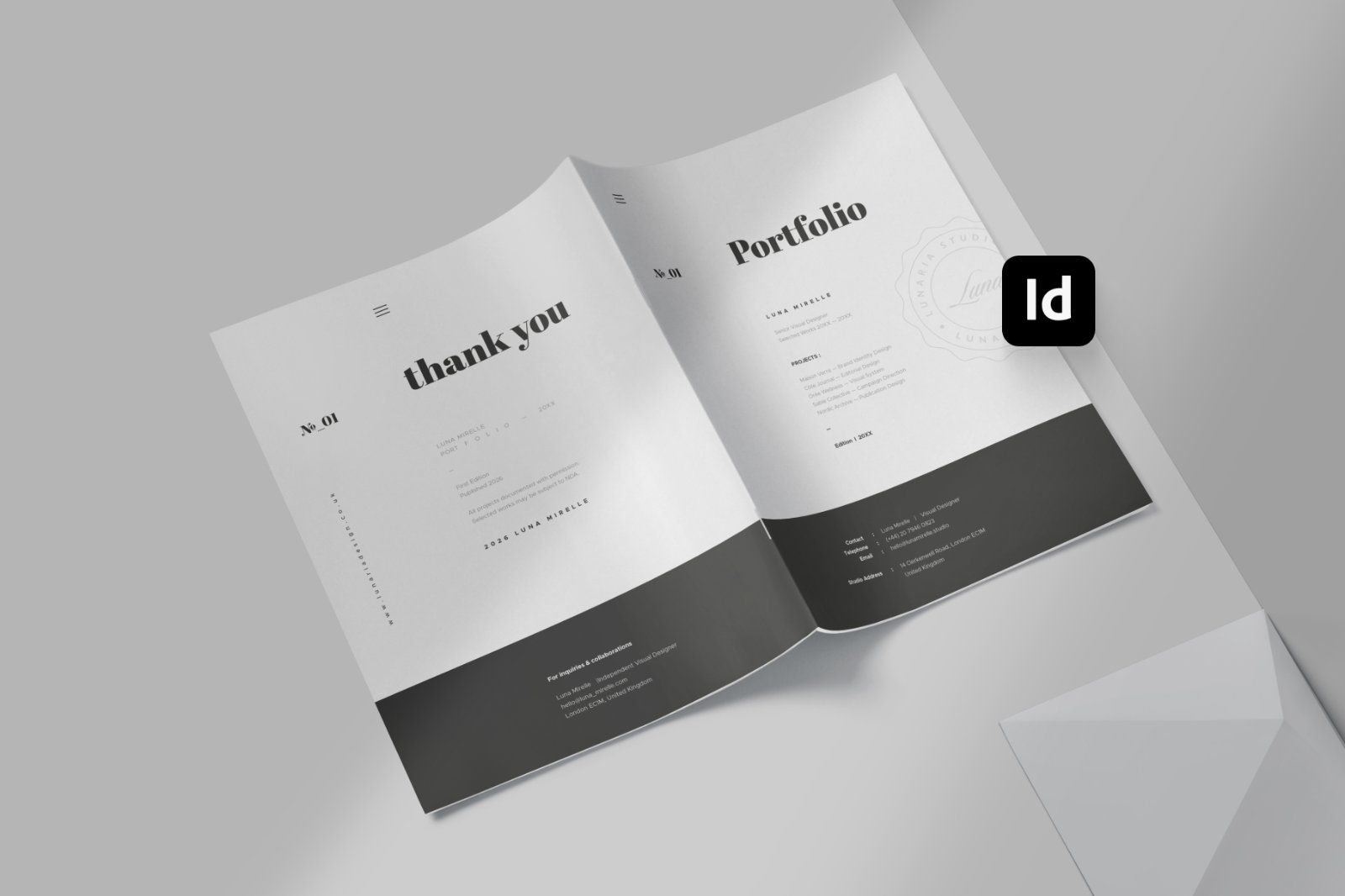 NOVARA – Minimal Editorial Portfolio