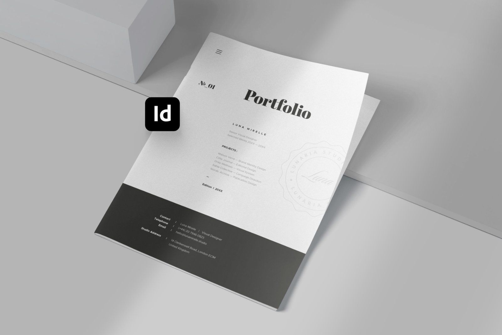 NOVARA – Minimal Editorial Portfolio