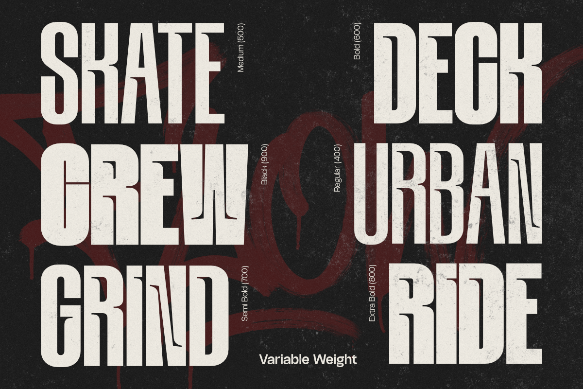 NV GRICO – Condensed Sans Serif Font Family — image 3