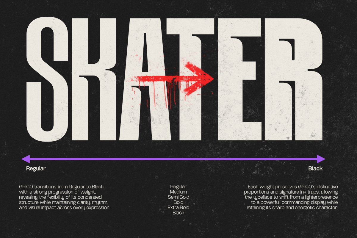 NV GRICO – Condensed Sans Serif Font Family — image 4