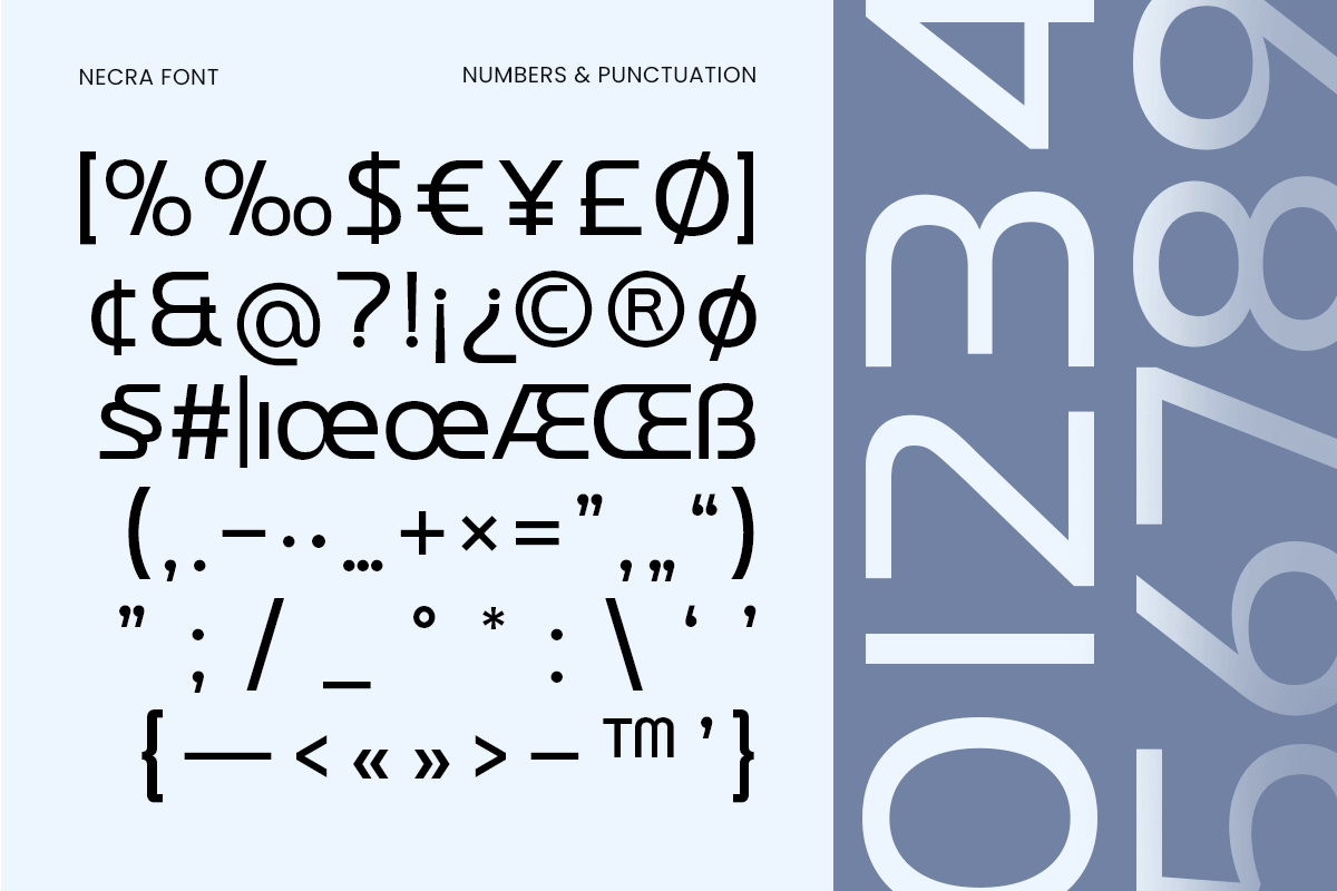 Necra -Unique Modern Sans Serif Font — image 10